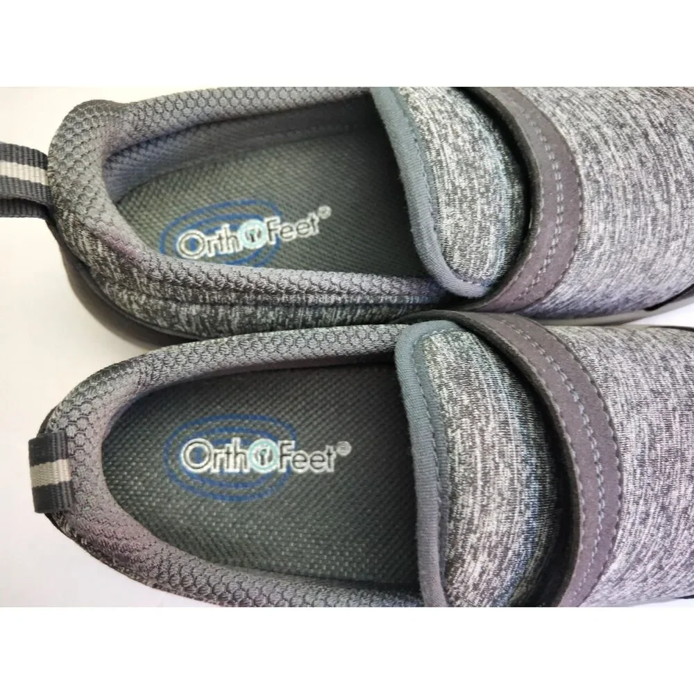 Orthofeet 822 Quincy Stretch Slip On Sneakers Shoes Women’s 6.5 Medium